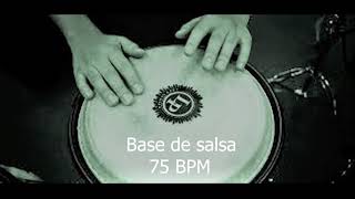 Base de Salsa | 75 BPM - "Instrumental Percusión" USO LIBRE