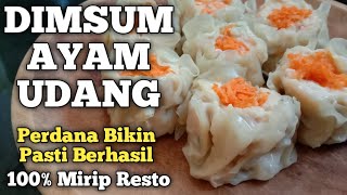 Resep Dimsum Ayam Udang super enak mirip yg di Restoran Nelay*n