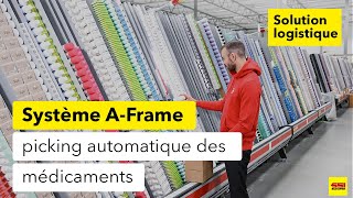 A-Frame : prélèvement automatique de médicaments chez Apotea