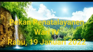 Pekan Kebaktin Penatalayanen Wari IV (Rabu, 19 Januari 2022) | Pdt. Maria Sinta Br Sembiring, S.Th