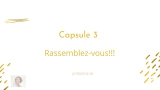 Capsule 3  rassemblez vous!!!