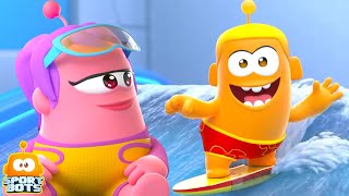 Sportbots - Welle der Liebe Lustiges Video und Mehr Cartoon-Episoden fur Kinder