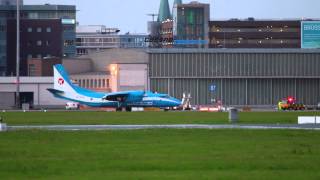 Bright Flight Antonov An-26B LZ-FLA is rolling at Bremen