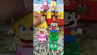 Lego Princess Imposter Peach Turns Into Imposter Peach Frog #legopeach #frog #shorts #viral