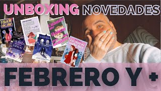 💥 6 LIBROS que Necesitas LEER 😍 ⎮ BOOKHAUL NOVEDADES ⎮ UNBOXING NOVEDADES FEBRERO Y + 📚📦