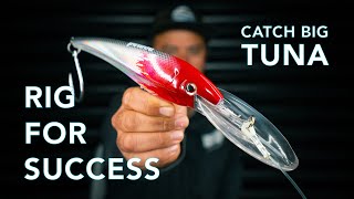 How to Rig a DTX Minnow for Tuna Fishing