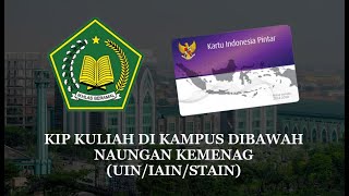 KIP KULIAH KAMPUS KEMENAG