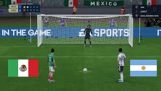 FIFA 23 | MEXICO VS ARGENTINA | MESSI VS MEXICO | PENALTYSHOOTOUT | GAMEPLAY PC