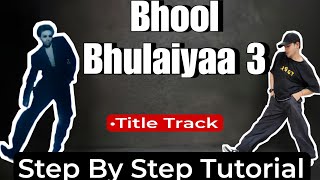 Bhool Bhulaiyaa 3 title track hook step Tutorial #dance #shorts