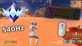 SteelSeries Apex Pro Mini ASMR 🤩 Solo Gameplay🥇 Satisfying Fortnite Gameplay 240 FPS 4K