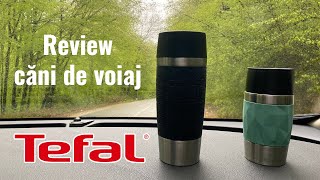 Cani termice de calatorie de la TEFAL          TEFAL travel mugs