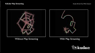 Kudan 3D-Lidar SLAM: Map streaming