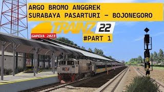 [DAOP 8] ARGO BROMO ANGGREK SURABAYA PASARTURI - BOJONEGORO | TRAINZ SIMULATOR INDONESIA