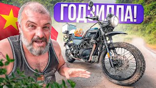 Годзилла!!! Целую Royal Enfield Himalayan 411 прямо в бак #МОТОЦИКЛЫ №211