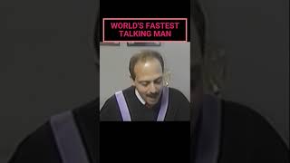 World's Fastest Talking Man