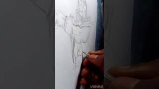 Complete tutorial (Hanuman ji ) #sketch #realistic #hanumanji #shorts #Adityasingh0o1