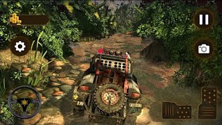 Offroad Jeep Driving Simulator 3D - SUV 4x4 Mountain Uphill Car Short Adventure - Android GamePlay