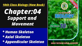 Human skeleton class 10 | Biology class 10 chapter 4| Class 10 new biology book