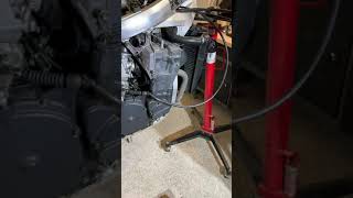 Suzuki GSX-R 750 w gr7bb engine start up cold start