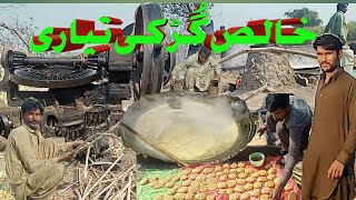 Orgnic Jaggery/گُڑMaking Process in Village Life|JAGGERY MAKING|GURR MAKING|Velog Life in Pakistan|