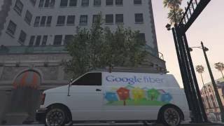 Google Fiber Van GTA V PC Mod