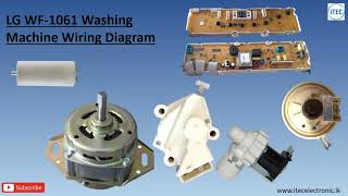 LG WF-1061 Washing Machine Wiring Diagram