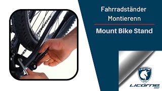 Licorne Bike Fahrradständer montieren (Livorne Bike Mount Bike Stand)