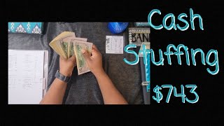 CASH STUFFING 2ND PAYCHECK OF APRIL | BILLS WALLET AND SINKING FUNDS