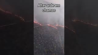 Incêndio em Alter do Chão #oquartopoder #notícias #pará #santarém #alterdochão