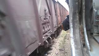 18 DN Millat Express  Fast cross with Freight Train