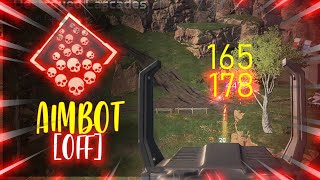 I turned my Aimbot off in Apex Legends