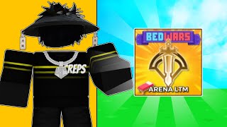 SO I won EVERY MATCH in the NEW *ARENA* GAMEMODE.. (Roblox Bedwars)