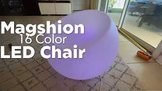 Magshion LED Chair Review: 16 Colors to Light Up Your Space