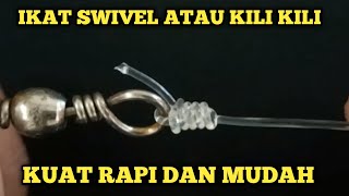 CARA IKAT SWIVEL ATAU KILI KILI YANG KUAT DAN MUDAH#JM-15