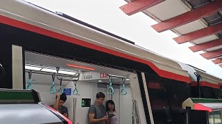 Before it got replaced -- SMRT R151 833/834 departing Chinese Garden