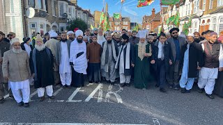 (LIVE JALOOS) - The 37th Annual Milad-un-Nabi ﷺ Procession in the UK & Europe Walthamstow E17