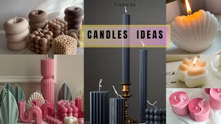 2024 CANDLES_SCENTED/STYLISH AND DECORATIVE_CANDLE IDEAS/SHAPES