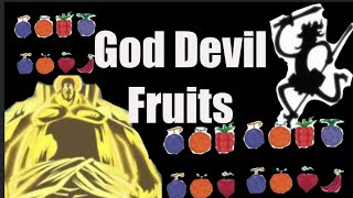 All One Piece God Devil Fruits