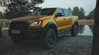 FORD RANGER RAPTOR  w mega klejeniu frozen chrome golden lemon 🔥