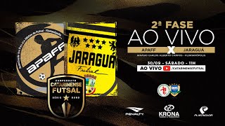 CAMPEONATO CATARINENSE SÉRIE OURO 2023 - 2ª FASE - APAFF Florianópolis X Jaraguá Futsal