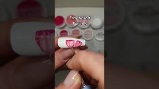 Butterfly nail art