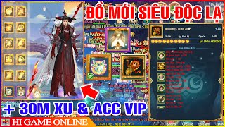 VLTK Mobile Lậu Siêu Nhân Tặng 30M Xu & Acc Buid Sẵn VIP - Toàn Đồ Mới Siêu Độc Lạ | Jx Quần Hùng