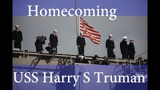 Homecoming of USS Harry S Truman December 2018