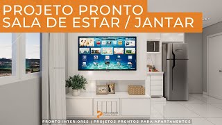 Sala de Estar / Jantar Planejada | Deli | 101S