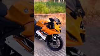 Yamaha R15 in Indonesian colour combo in yellow launch in Bangladesh #short expectorant #art #happy