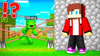 Mikey WANTS TO KILL 24 Hours, and JJ Saves him in Minecraft! (Maizen)