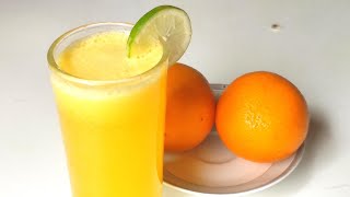 Instant Summer Time Orange Juice ll How To Make Orange Juice At Home