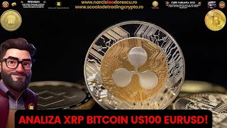 Analiză XRP BITCOIN US100 EURUSD! Zi minunată🙏🤗