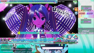 | ARCADE CABINET| EXTREAM10☆ GREAT 90.97% | Negaposi*Continues |Project DIVA Arcade FT|