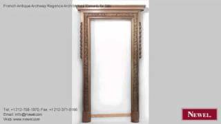 French Antique Archway Regence Architectural Elements for